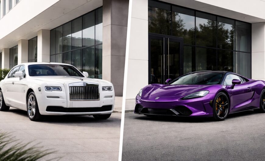 luxury vs exotic cars Rolls Royce mclaren comparison Dallas